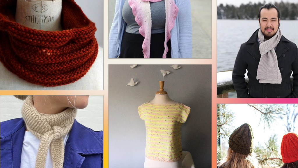 10 Patterns for the Beginner Knitter