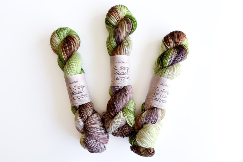 In Every Season | Yarn Colorways | Colorway Yarn Knitting, Crochet