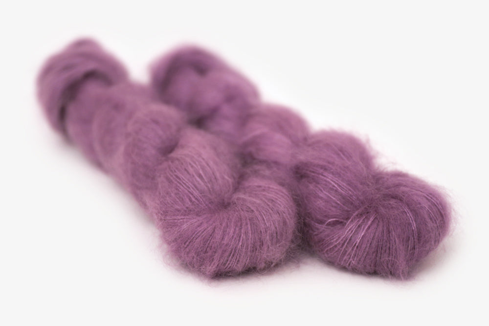 Plum Mohair Yarn | Purple Yarn | Knitting, Crochet Yarn
