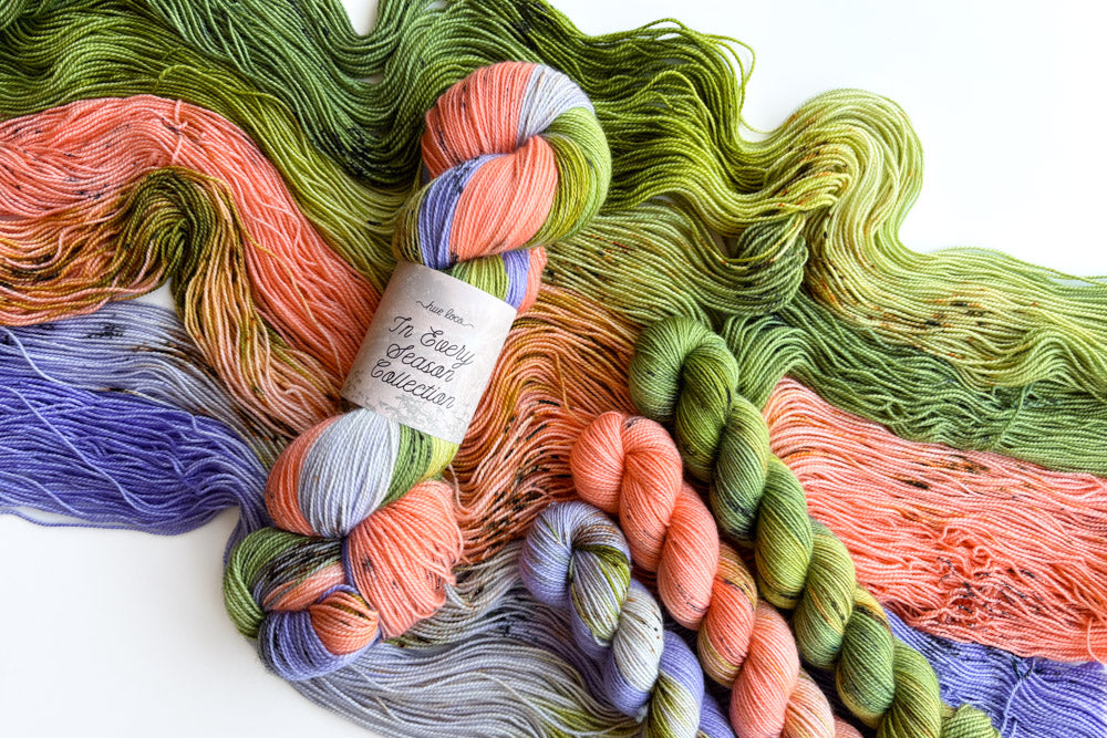 In Every Season | Yarn Colorways | Colorway Yarn Knitting, Crochet